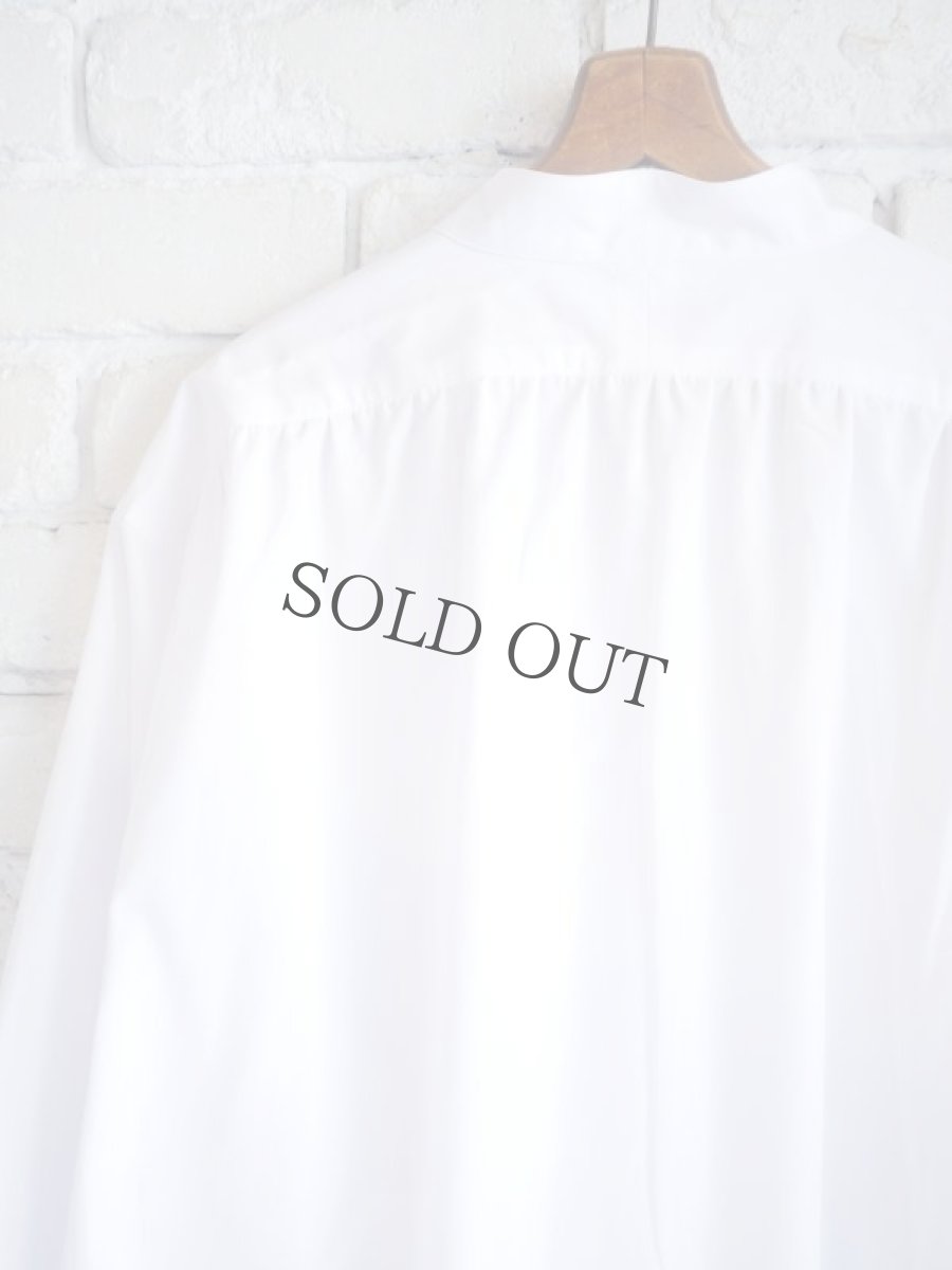 画像6: MAATEE&SONS BAND COLLAR SHIRTS マーティーアンドサンズ バンドカラーシャツ（MT2303-0602A） (6)