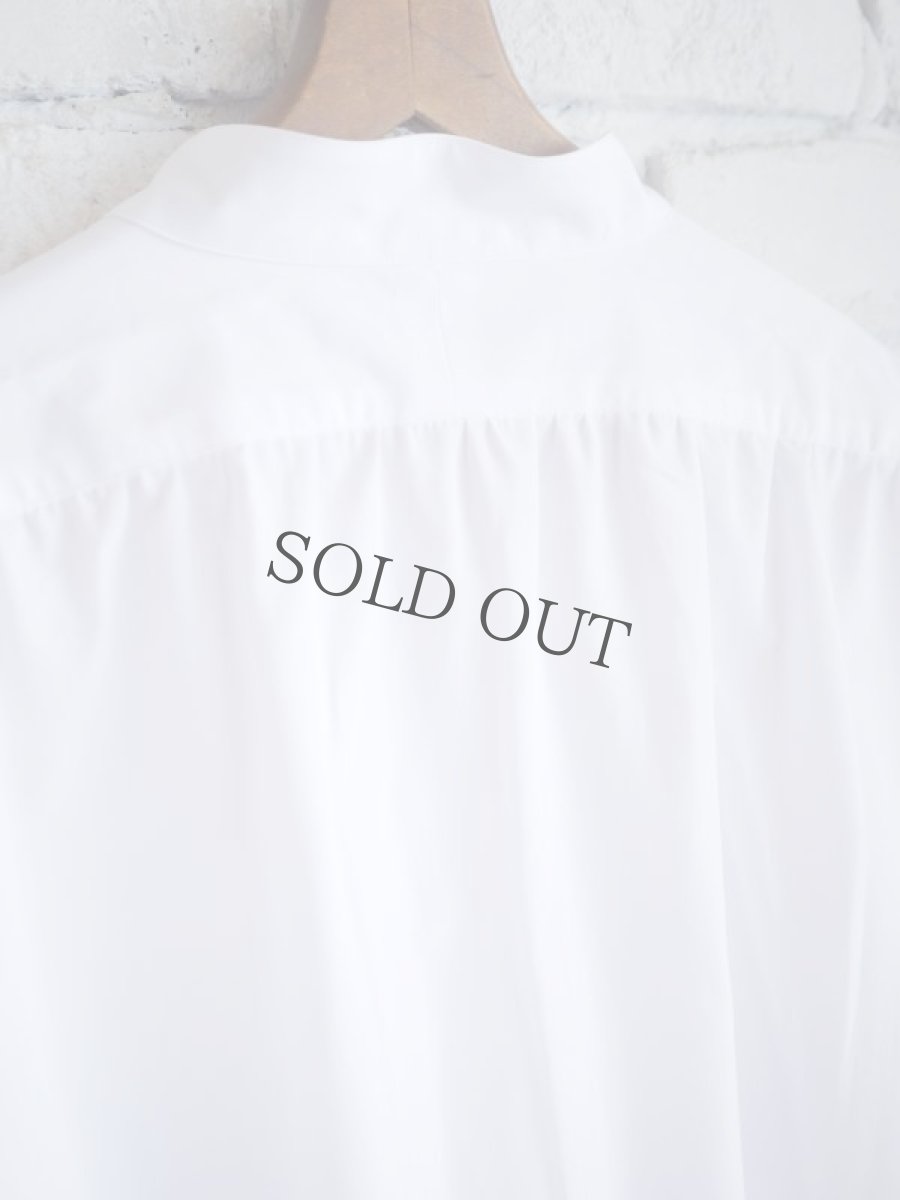 画像7: MAATEE&SONS BAND COLLAR SHIRTS マーティーアンドサンズ バンドカラーシャツ（MT2303-0602A） (7)