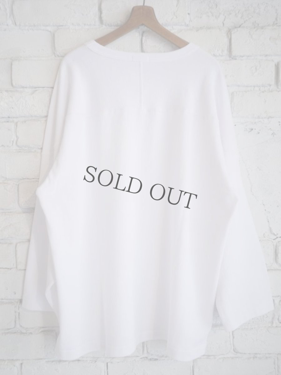 画像5: COMOLI コモリ フットボールTシャツ (Y03-05004) (5)