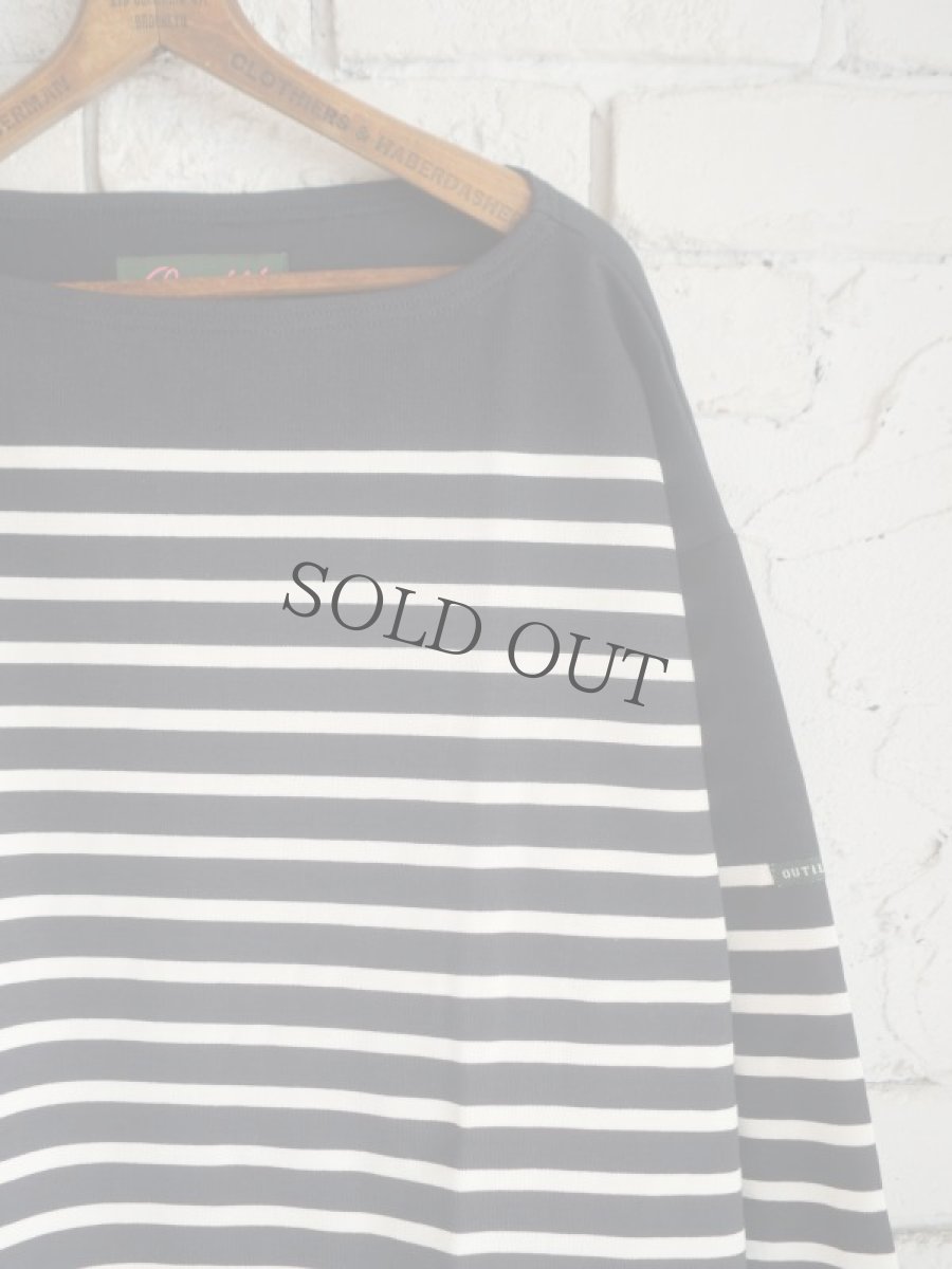 画像2: OUTIL TRICOT AAST ウティ ボーダーバスクシャツ  (OU-C007-22AW ) (2)