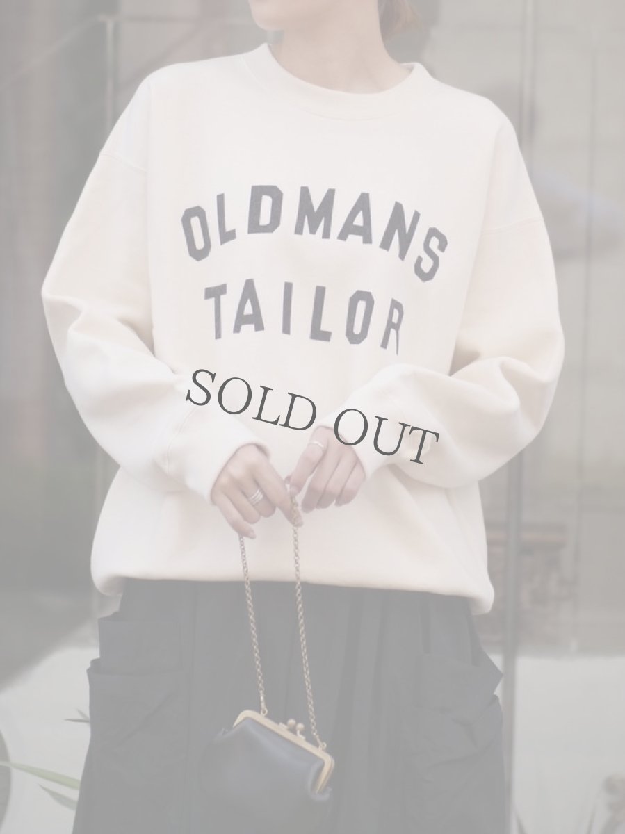 画像6: R&D.M.Co- / OLDMAN'S TAILOR OMT PRINT CREW NECK SWEAT オールドマンズテーラー  プリントクルーネックスウェット（m841a） (6)