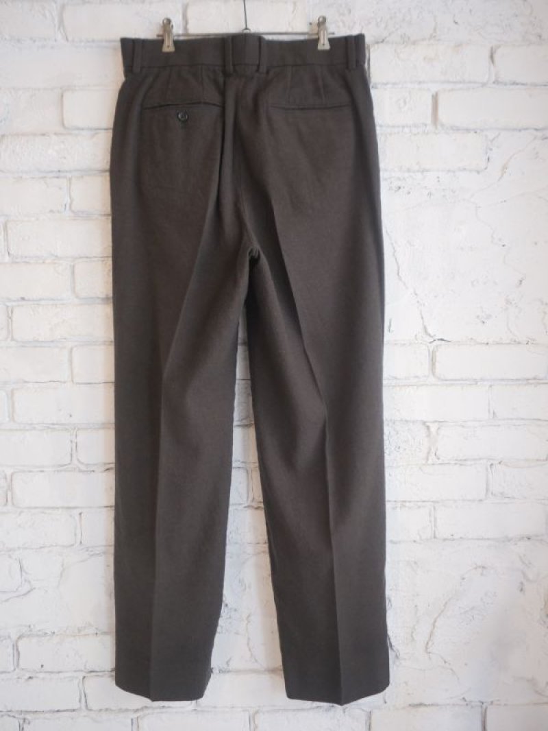 22AW アプレッセ Wide Tapered Trousers アプレッセ A.PRESSE ワイド テーパード トラウザーズ Wide