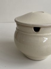 画像2: 出西窯 砂糖壺 (2)