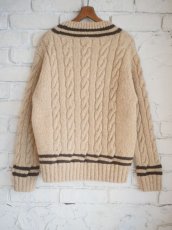 画像5: Slopeslow Hand knitting cricket sweater スロープスロウ  ハンドニットクリケットセーター（1223002） (5)
