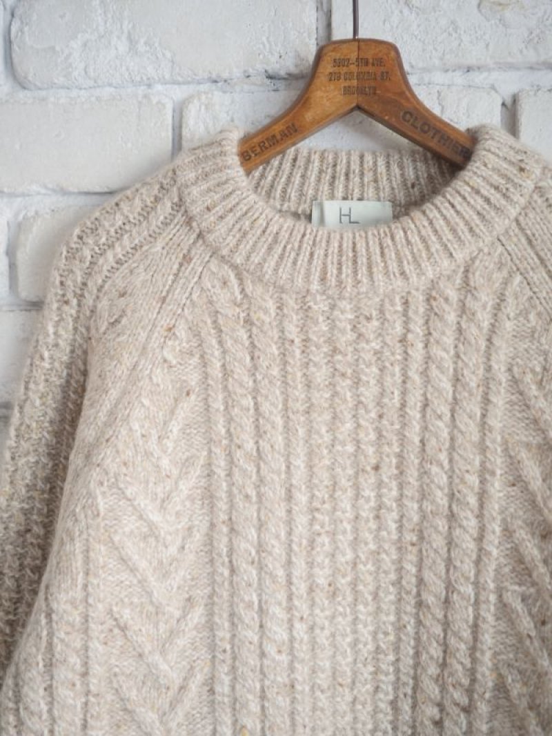 HERILL Cashmerenep Cable Sweater ヘリル カシミヤネップ