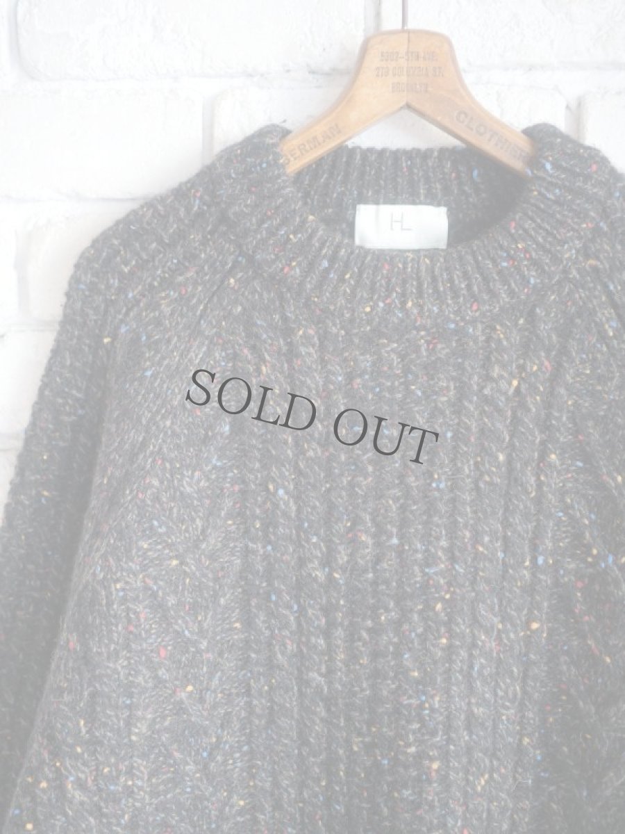 画像2: HERILL Cashmerenep Cable Sweater ヘリル カシミヤネップケーブルセーター(22-080-HL-8190-3) (2)
