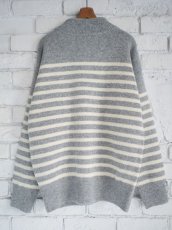 画像4: Slopeslow GOB sweater スロープスロウ  ボーダーゴブセーター（1223013） (4)