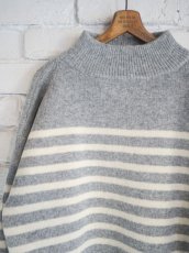 画像2: Slopeslow GOB sweater スロープスロウ  ボーダーゴブセーター（1223013） (2)
