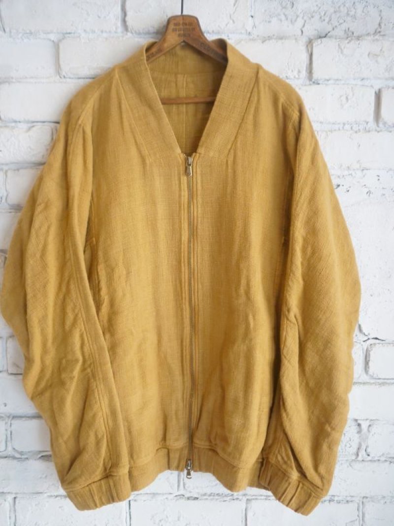 画像1: MITTAN JK-39DD SNチャルカkalaコットンブルゾン（草木濃濃染め）