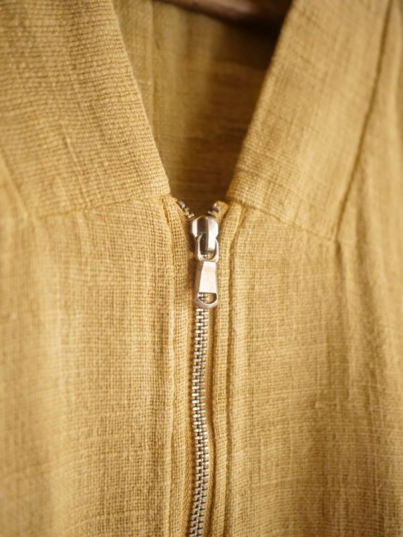 画像2: MITTAN JK-39DD SNチャルカkalaコットンブルゾン（草木濃濃染め）