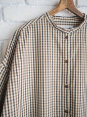 画像5: R&D.M.Co- / OLDMAN'S TAILOR ROBINSON'S CHECK GATHER SLEEVE  DRESS オールドマンズテーラー アールアンドディーエムコー ロビンソンズ チェックギャザースリーブドレス(5808a)  (5)