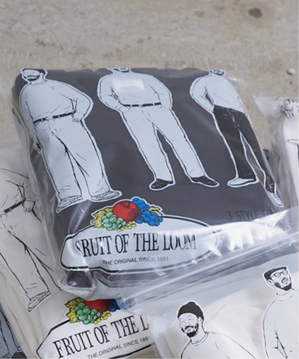 画像1: FRUIT OF THE LOOM フルーツオブザルームPERSONAL FIT KEIJI KANEKO ロングスリーブパックTシャツ (1)