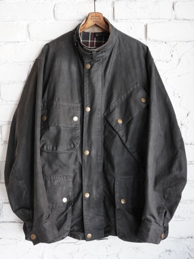 画像1: VINTAGE BARBOUR ヴィンテージ バブアー INTERNATIONAL インターナショナル 黄タグ