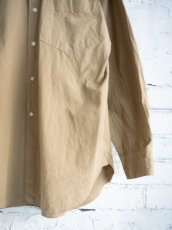 画像3: blurhmsROOTSTOCK Selvage Broad Shirt ブラームスルーツストック セルビッチブロードシャツ (bROOTS23S15) (3)