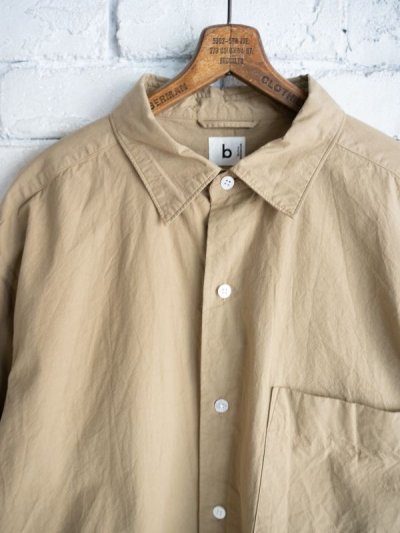 画像2: blurhmsROOTSTOCK Selvage Broad Shirt ブラームスルーツストック セルビッチブロードシャツ (bROOTS23S15)