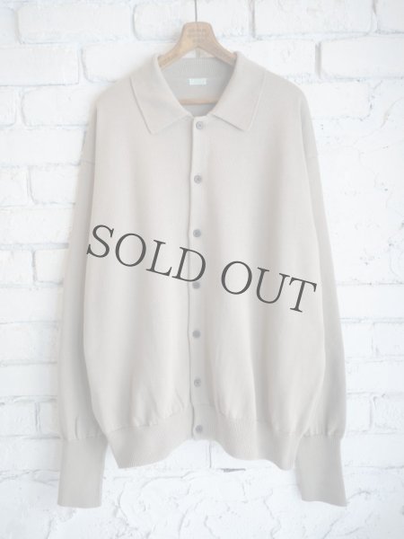 apresse Polo Cardigan コットンニット カーディガン A.PRESSE Cotton Knit Polo Collar Cardigan アプレッセ