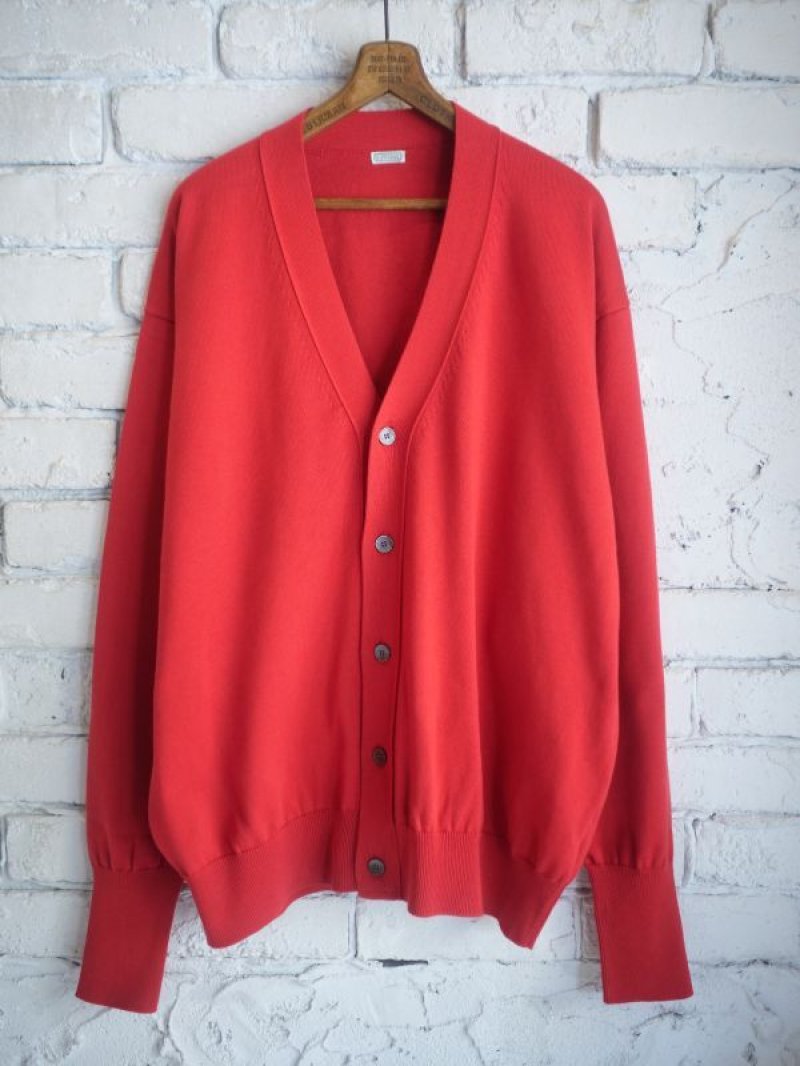 アプレッセ　カーディガン 2025AW. A.PRESSE (アプレッセ) Vintage Sweat Cardigan