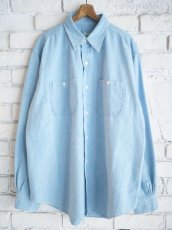 画像1: A.PRESSE Washed Chambray Shirt アプレッセ ウォッシュドシャンブレーシャツ (23SAP-02-01H) (1)