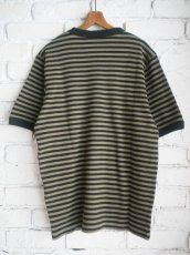 画像5: Slopeslow cotton interlock stripes / crew neck T スロープスロウ コットンインターロックストライプクルーネックTシャツ（1231010） (5)