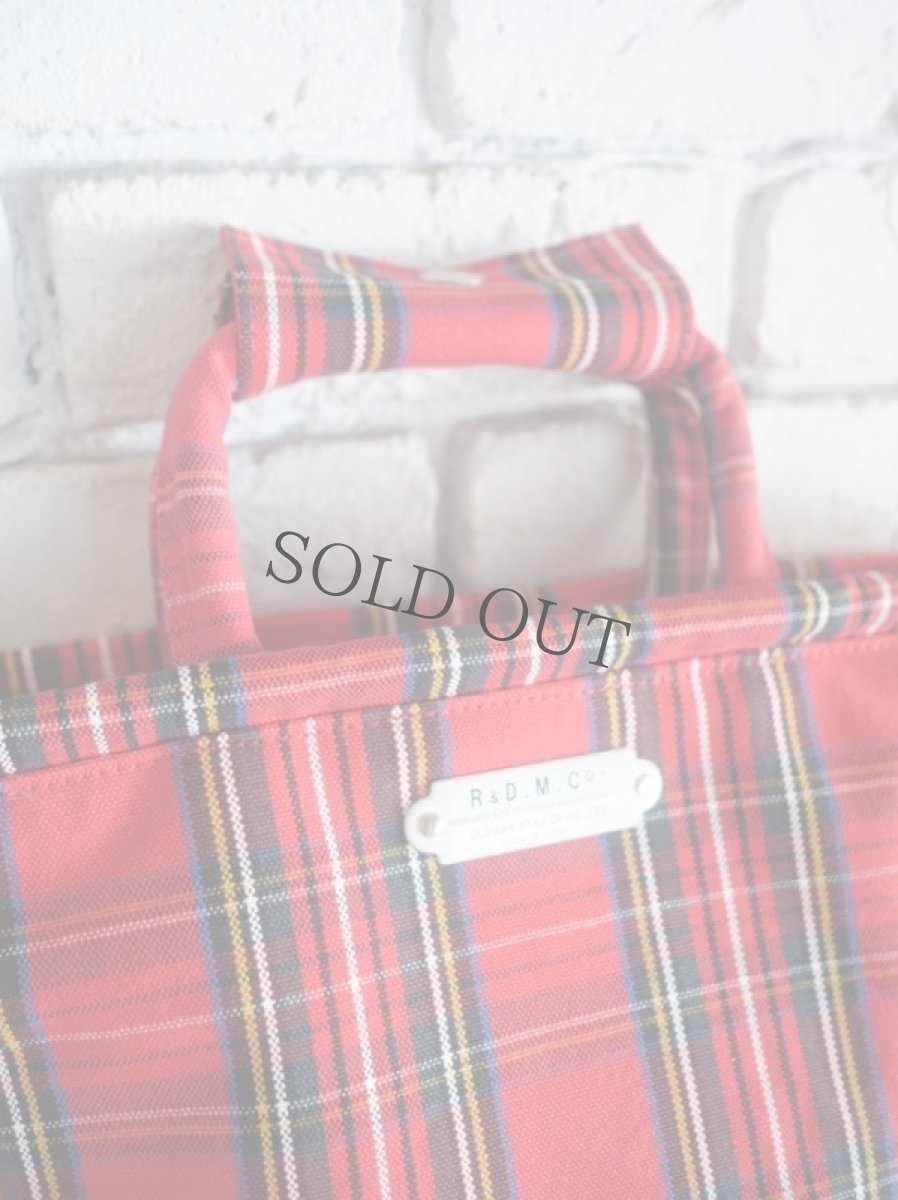 画像3: R&D.M.Co- / OLDMAN'S TAILOR TARTAN CHECK オールドマンズテーラー タータンチェックマルシェバック(S)　(5732) (3)