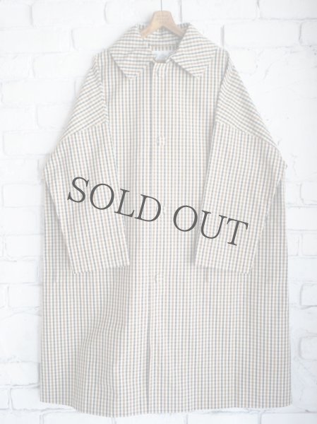 R&D.M.Co- / OLDMAN'S TAILOR ROBINSON'S CHECK UMBRELLA COAT