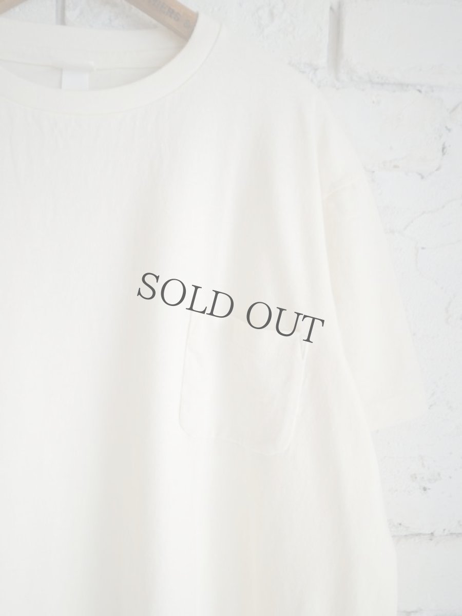 画像3: YAECA【WOMEN'S】(83021) ヤエカ 丸胴ポケットクルーネックTシャツ (3)