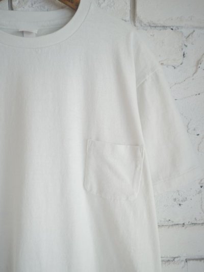 画像2: YAECA(33021) ヤエカ 丸胴ポケットクルーネックTシャツ