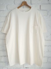 画像1: YAECA【WOMEN'S】(83021) ヤエカ 丸胴ポケットクルーネックTシャツ (1)