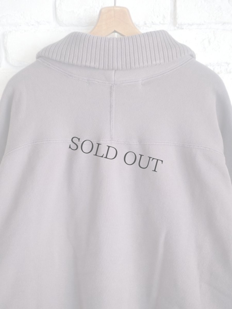 画像5: Slopeslow Dry terry Overdyed  shawl collar jacket スロープスロウ  ドライテリーオーバーダイショールカラージャケット（1231011） (5)