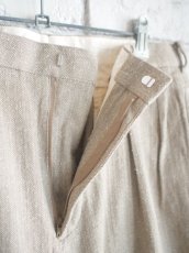 画像3: A.PRESSE Herringbone Trousers アプレッセ ヘリンボーントラウザーズ (23SAP-04-16H) (3)