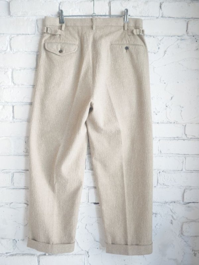 A.PRESSE Herringbone Trousers アプレッセ ヘリンボーントラウザーズ