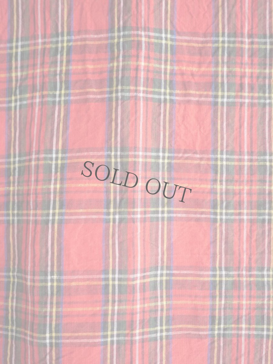 画像5: R&D.M.Co- / OLDMAN'S TAILOR  TARTAN CHECK STOLE オールドマンズテーラー アールアンドディーエムコー タータンチェックストール（6035） (5)
