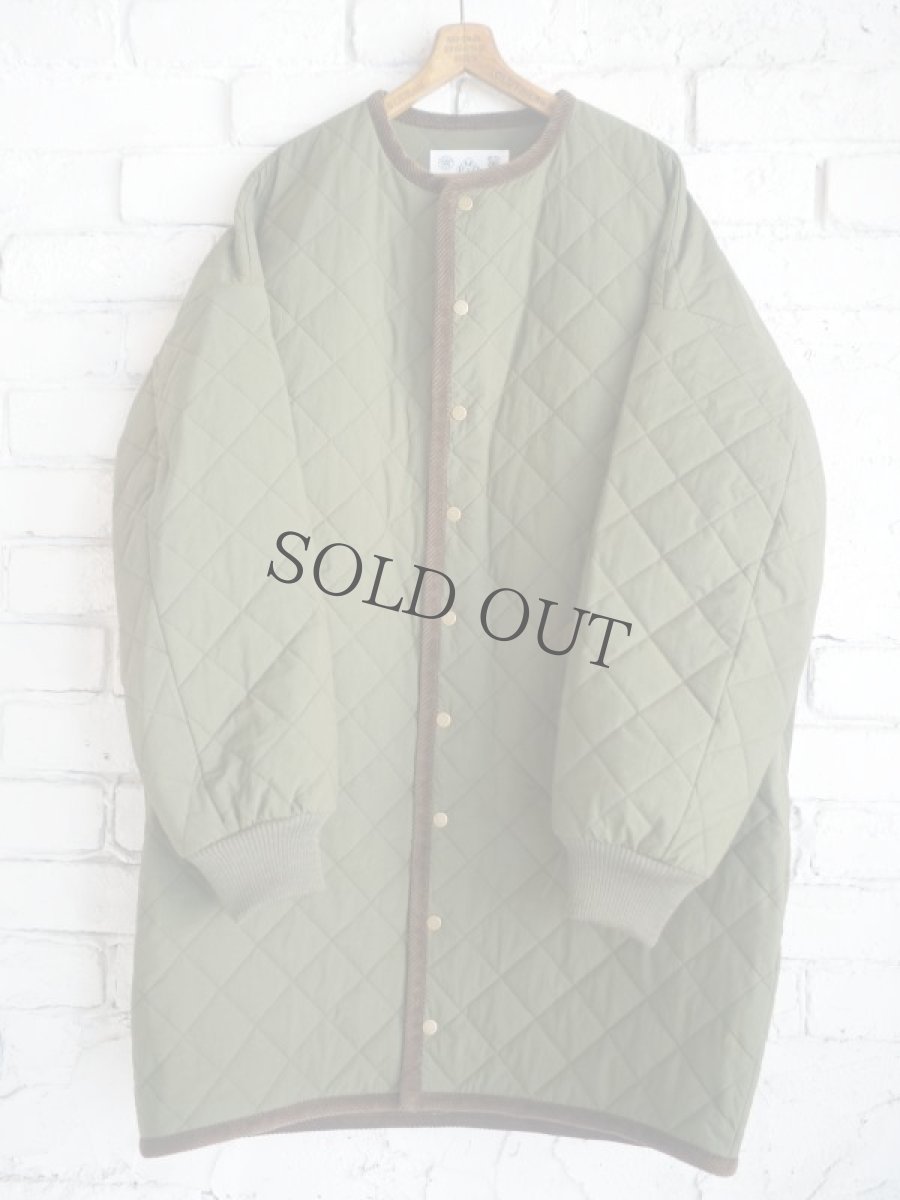 画像1: R&D.M.Co- / OLDMAN'S TAILOR QUILTING HALF COAT オールドマンズテーラー アールアンドディーエムコー キルティングハーフコート(5957) (1)