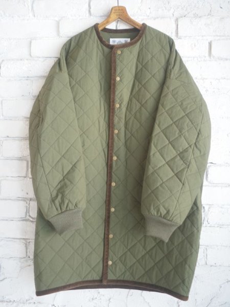 R&D.M.Co- / OLDMAN'S TAILOR QUILTING HALF COAT オールドマンズテーラー アールアンドディーエムコー  キルティングハーフコート(5957)