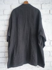 COMOLI コモリ リネンドットシャツジャケット (X01-01027)