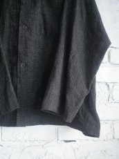 画像3: COMOLI コモリ リネンドットシャツジャケット (X01-01027) (3)