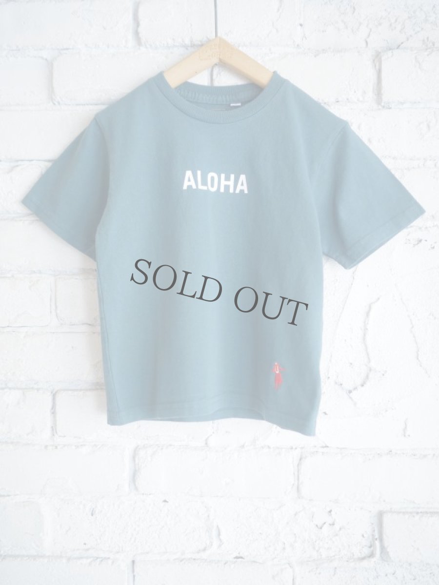 画像1: grown in the sun  キッズTシャツ ALOHA-MAHALO (1)