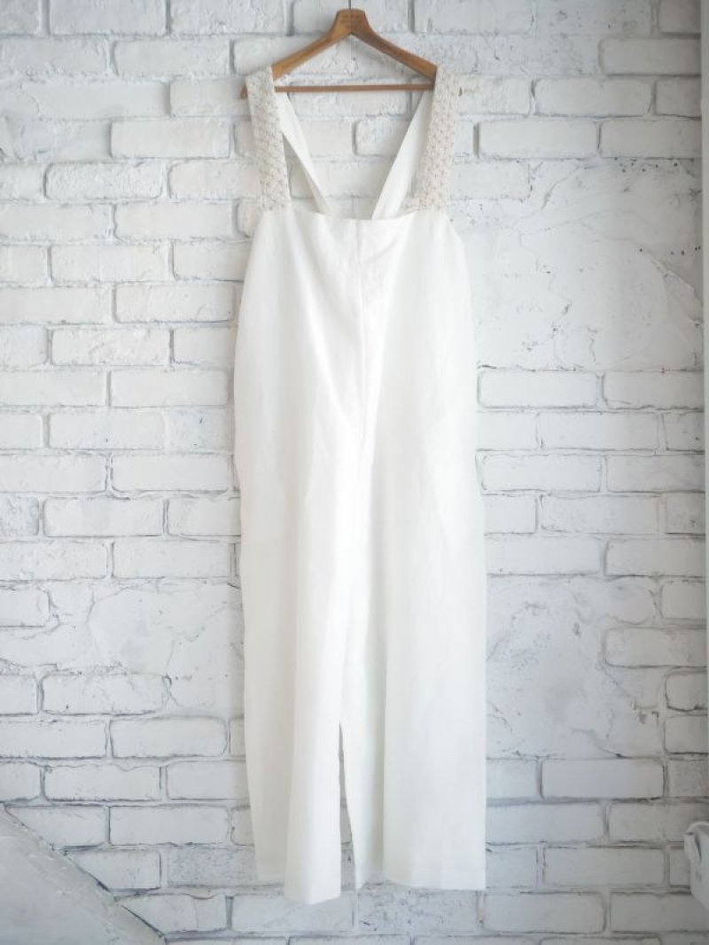 画像1: BUNON【ブノン】エンブロイダリーオーバーオール(BN2337)