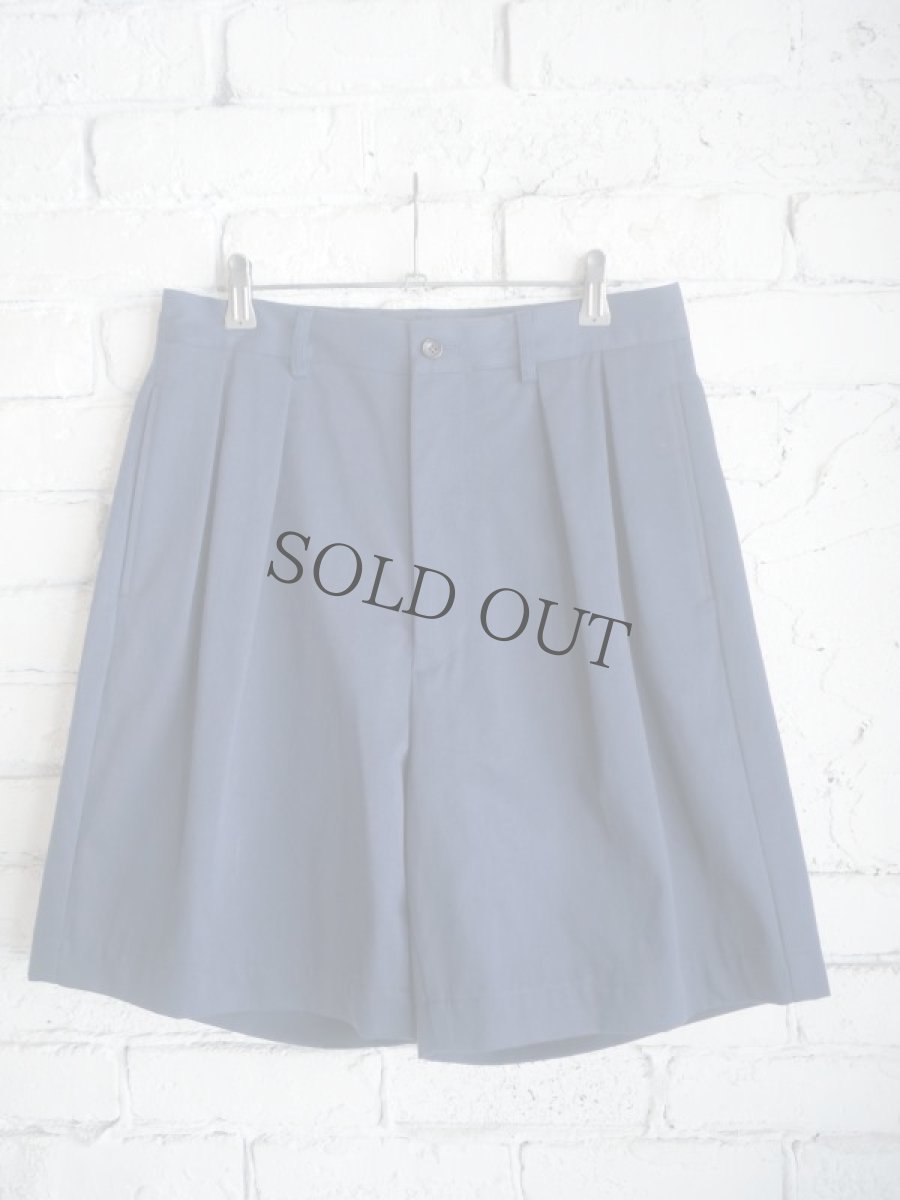 画像1: A.PRESSE Two Tuck  Chino Shorts  アプレッセ 2タックチノショーツ (23SAP-04-02H) (1)