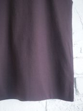 画像3: AURALEE (レディース) ORGANIC COTTON HIGH GAUGE JERSEY SLEEVELESS オーラリー オーガニックコットンハイゲージジャージースリーブレスシャツ （A23ST03RT） (3)