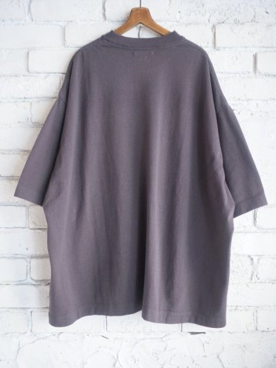 画像3: blurhms  C/Silk Nep Super Size Tee ブラームス コットンシルクネップスーパーサイズTシャツ (BHS23S030)