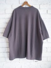 画像4: blurhms  C/Silk Nep Super Size Tee ブラームス コットンシルクネップスーパーサイズTシャツ (BHS23S030) (4)