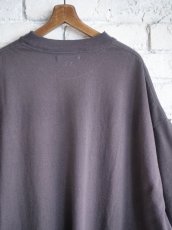 画像5: blurhms  C/Silk Nep Super Size Tee ブラームス コットンシルクネップスーパーサイズTシャツ (BHS23S030) (5)