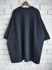 画像4: blurhms  C/Silk Nep Super Size Tee ブラームス コットンシルクネップスーパーサイズTシャツ (BHS23S030) (4)