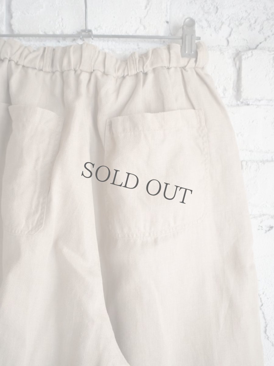 画像5: MITTAN PT-83C  ミッタン さざ波大麻パンツ（草木染） (5)