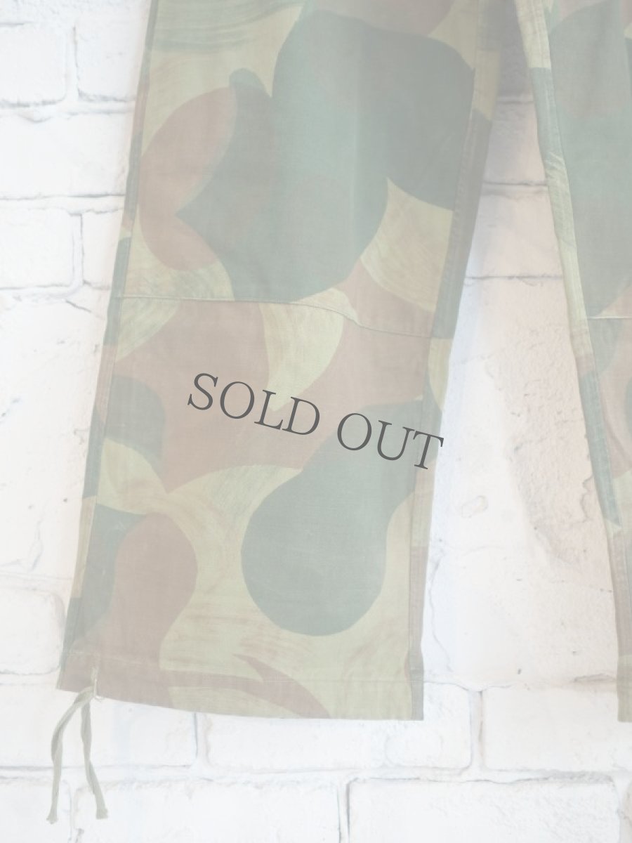 画像5: VINTAGE 50's BELGIAN BRUSHED CAMO PANTS ヴィンテージ ベルギー軍 ブラッシュカモパンツ (5)