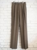 NEAT LINEN H CHECK WIDE TYPE1 リネン　46 NEAT Linen H Check Wide Type 1 [Green]