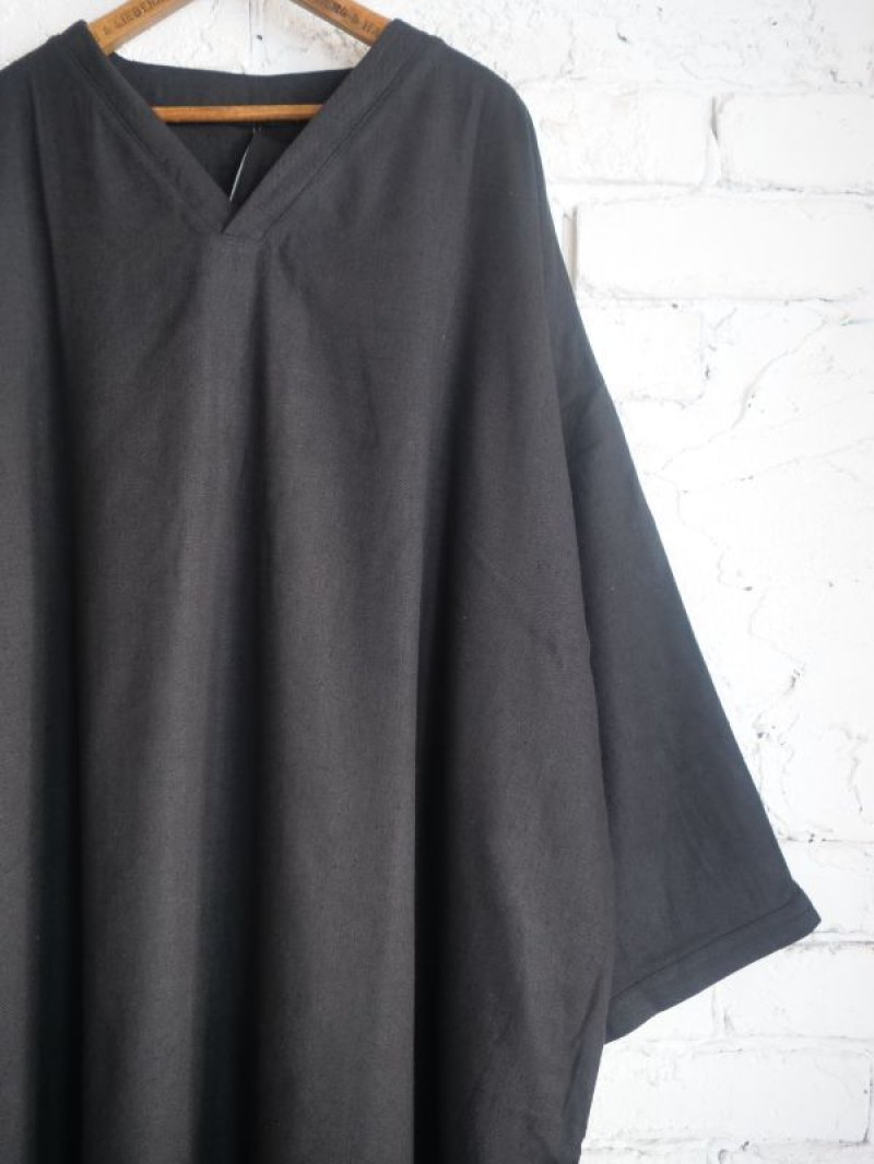 画像2: MITTAN OP-05 ミッタン 綾織絹麻ワンピース