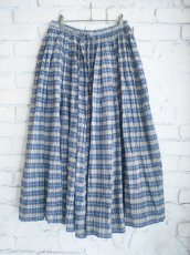 画像1: maku textiles LALI マクテキスタイルズ カディペチコートスカート CUS174850 (1)