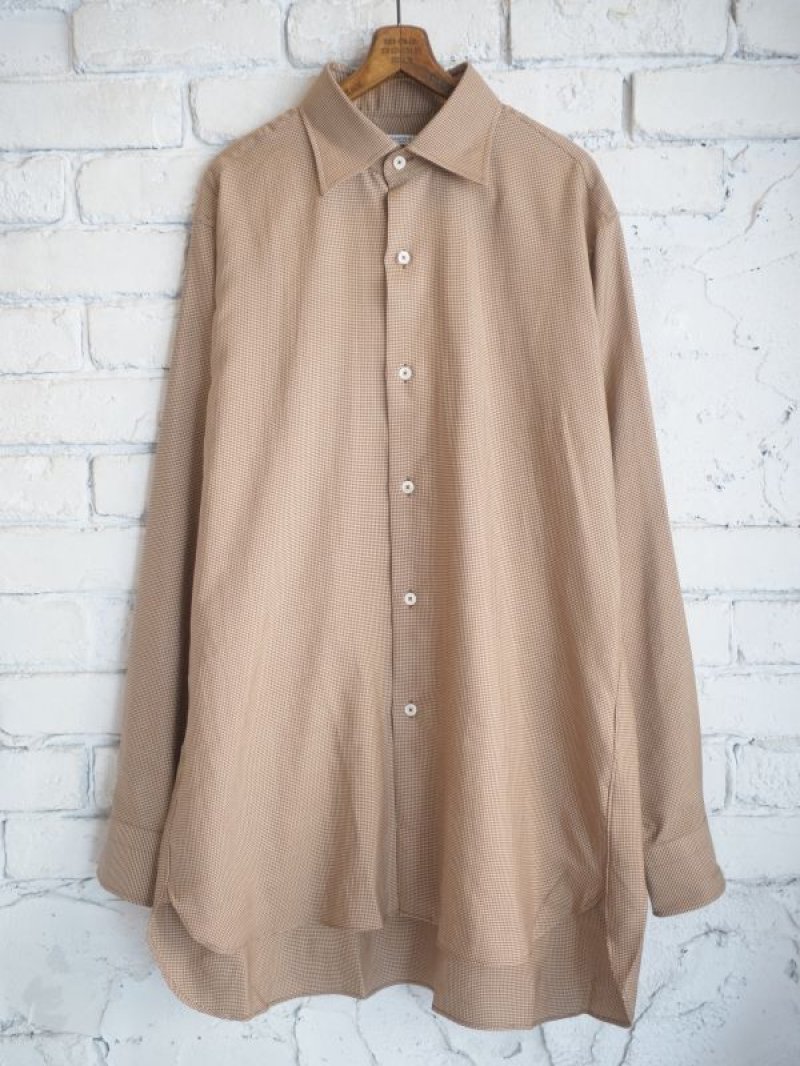 MAATEE&SONS C/SILK HOUND TOOTH/ LIAN マーティーアンドサンズ